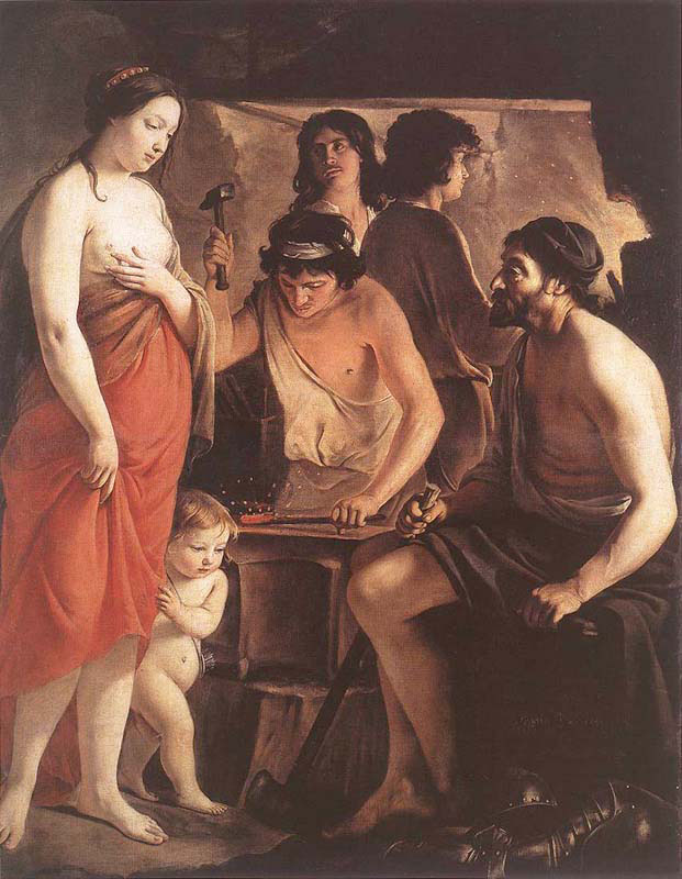 venus at the forge of vulcan